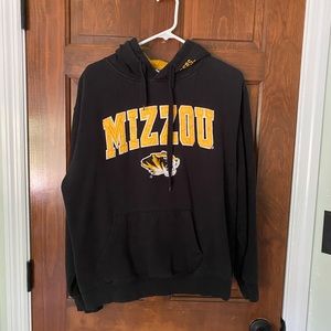 MIZZOU large black hoodie
